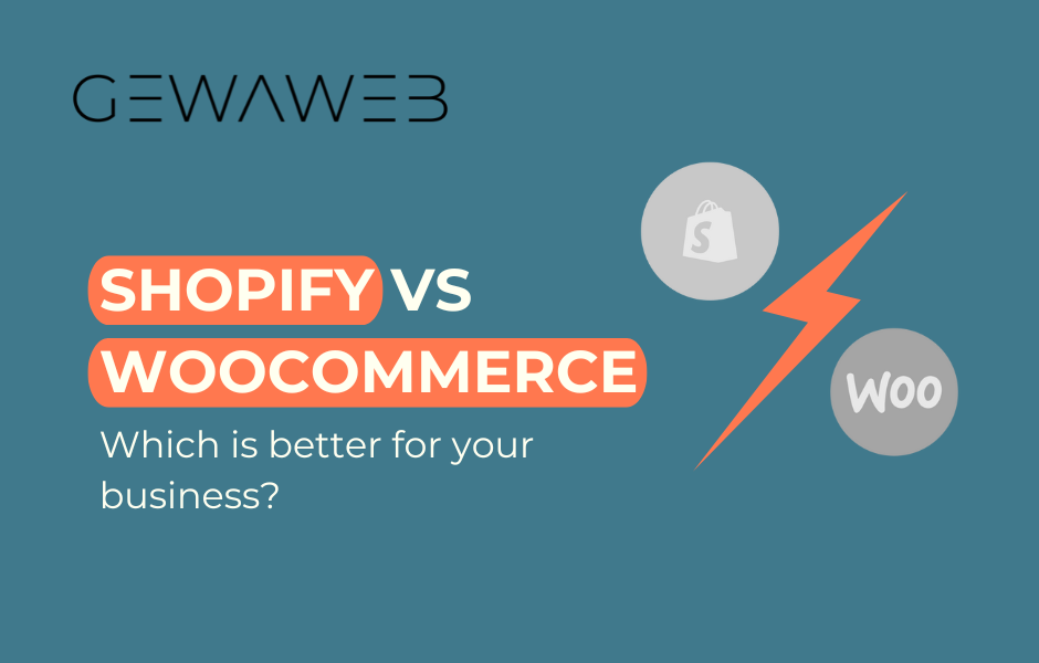 Shopify vs. WooCommerce - the best e-commerce platforms