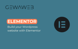 Build your website with Elementor - GEWAWEB